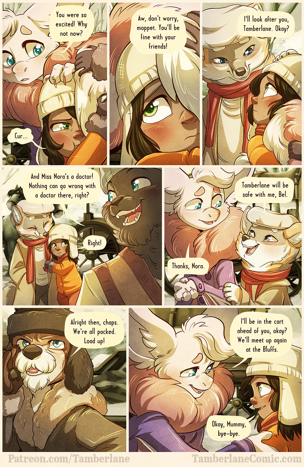 Belfry, didn't you volunteer to chaperone Tamberlane. 