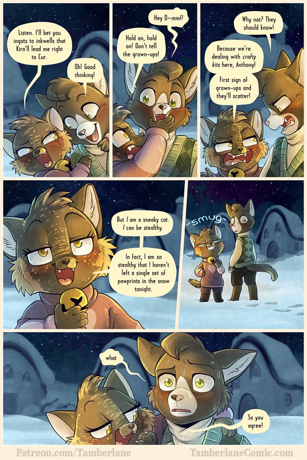 And when Anthony looked behind him, he saw only one set of footprints...